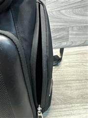 TUMI Arrivé Barker Backpack Black Nylon Leather Trim